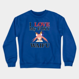 Foxy Waifu Crewneck Sweatshirt